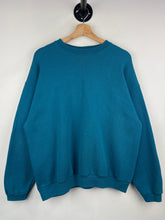 Vintage 90s Tultex Blank Teal Crewneck