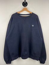 Vintage Champion Embroidered Navy Crewneck