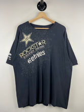 Vintage Etnies Skateboard Rockstar Energy Drink Black Tee