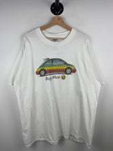 Vintage 90s Volkswagen Beatle Bug Mon Jamaica White Tee