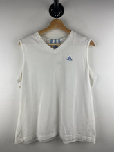 Vintage Adidas White Women's Tank Top