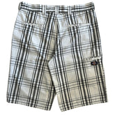 Vintage Dickies White Plaid Board Shorts
