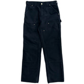 Vintage Carhartt Double Knee Black Work Pants