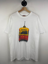 Vintage 90s Toronto Train TTC White Tee