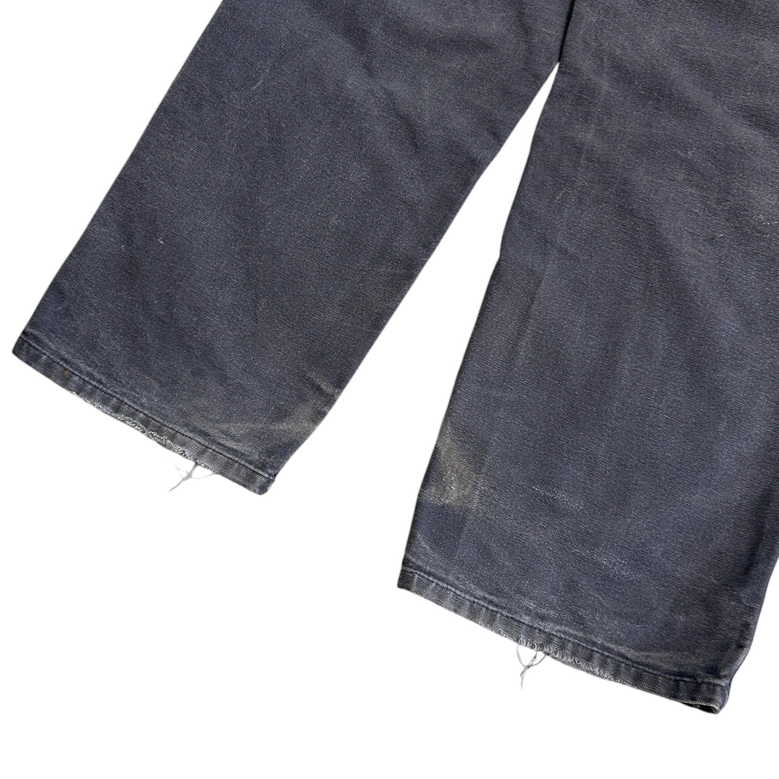 Vintage Carhartt Thrashed Petrol Grey Work Pants