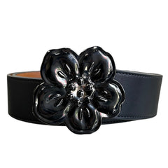 Kenzo Boke Flower Reversible Leather Belt