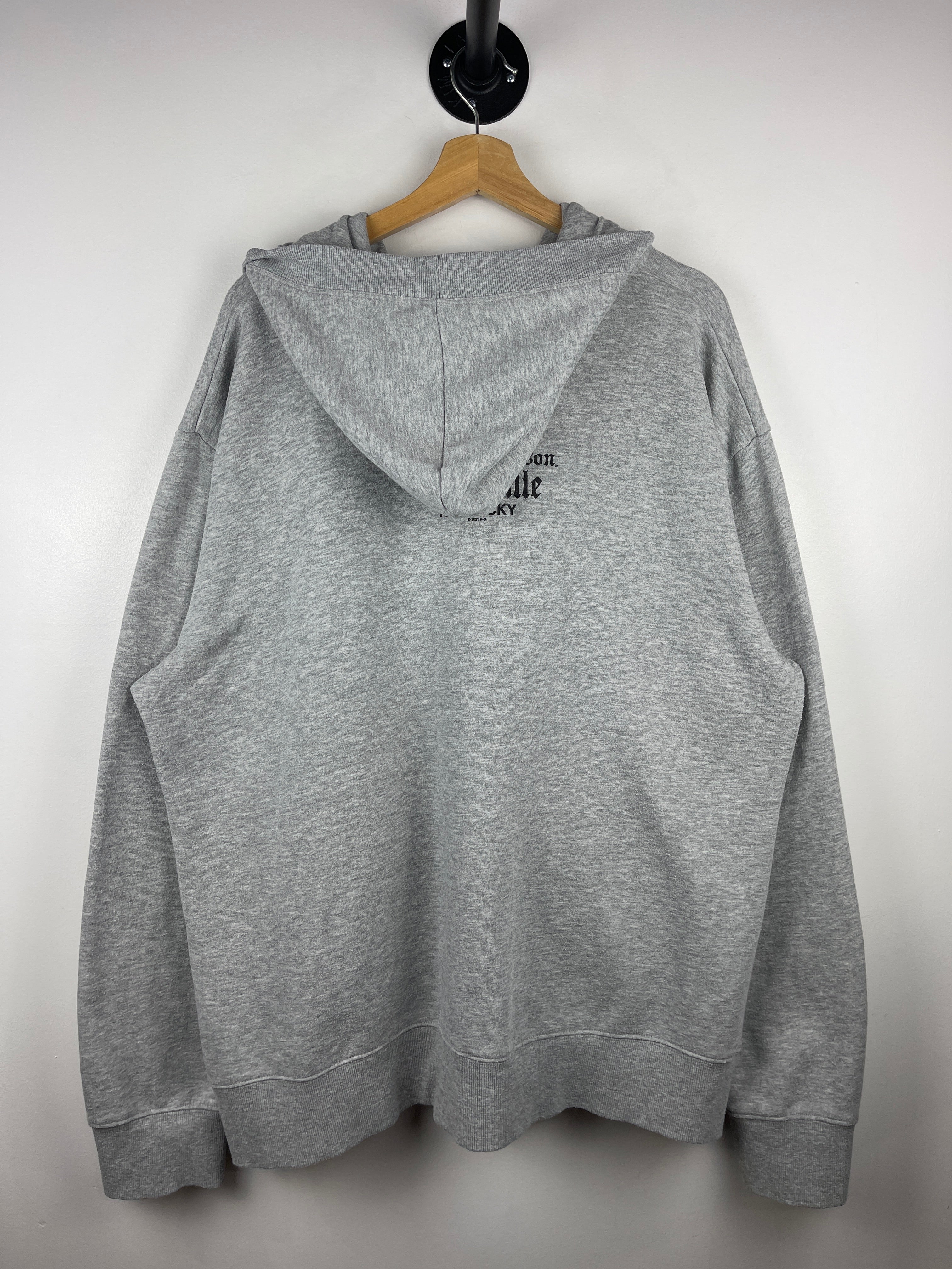 Vintage Harley Davidson Kentucky Grey Zip Up Hoodie