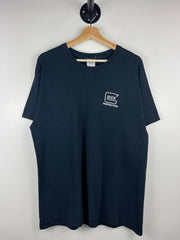 Vintage Glock Perfection Gun Blueprint Black Tee