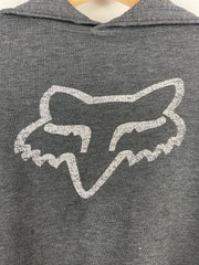 Vintage Fox Racing Faded Grey Hoodie