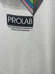 Vintage 90s Viscomm Camera Photography Expo White Tee