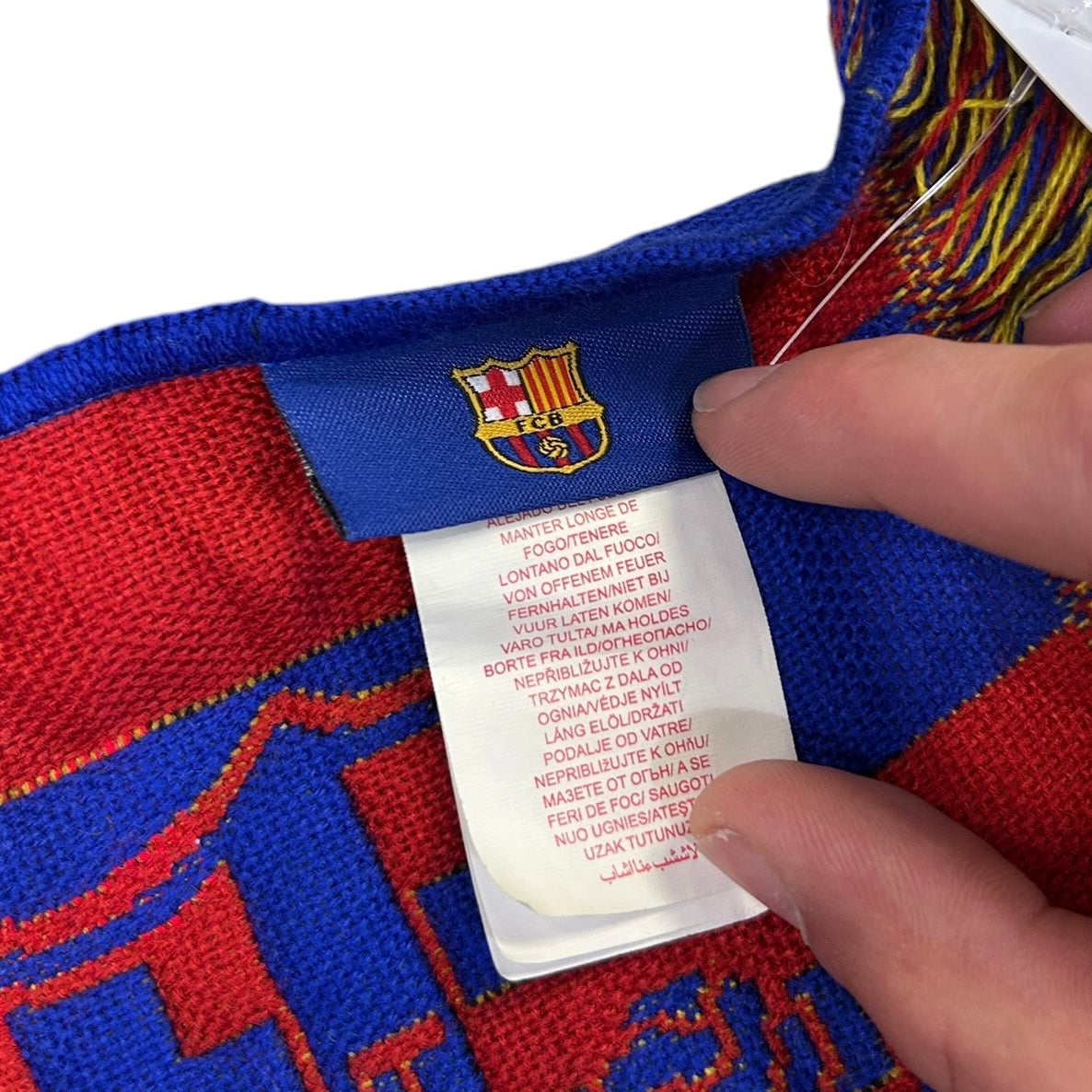 Vintage FC Barcelona Neymar Jr Blue Scarf