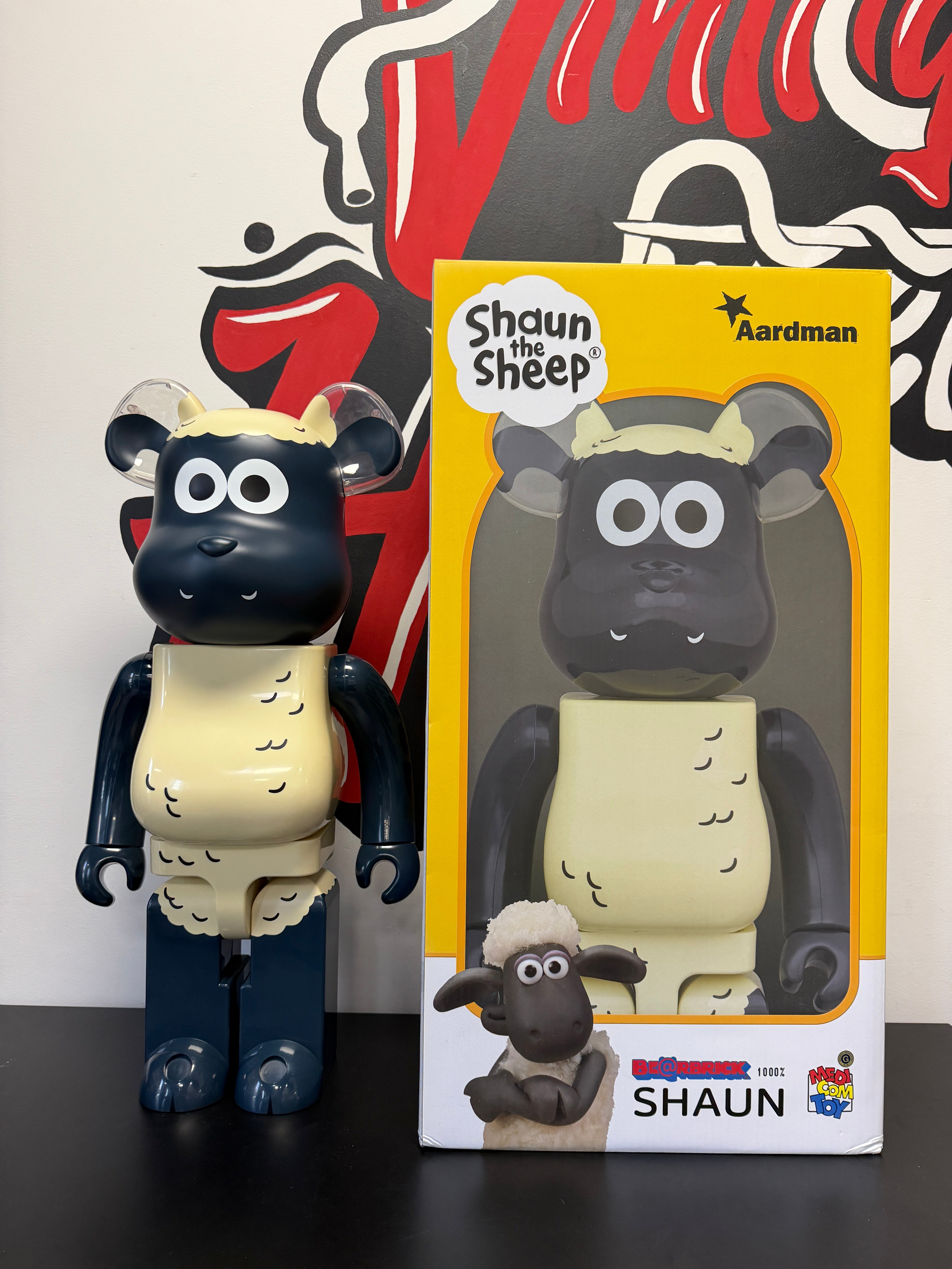 Bearbrick Shaun The Sheep 1000%