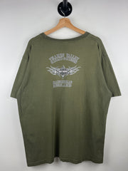 Vintage Harley Davidson England Green Tee