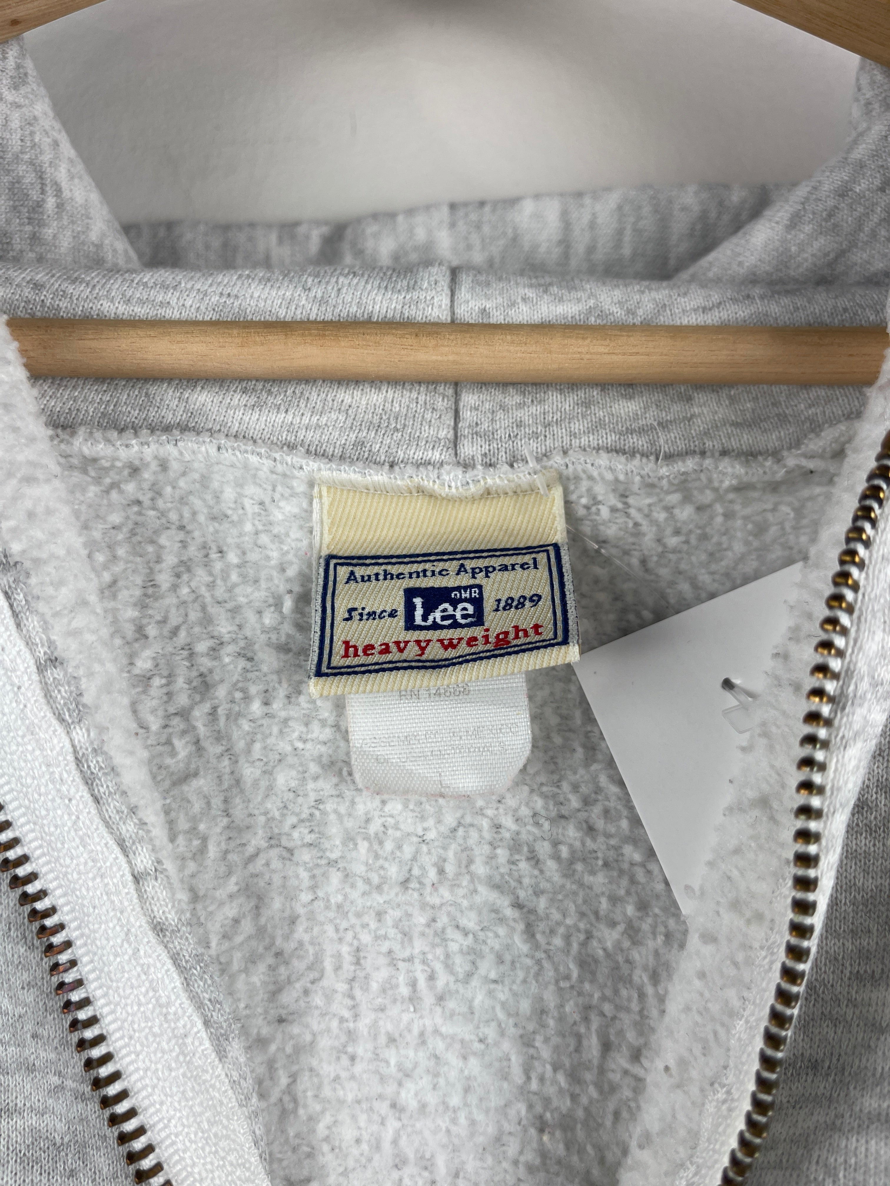Vintage 90s Smirnoff Twist Embroidered Grey Quarter Zip Hoodie