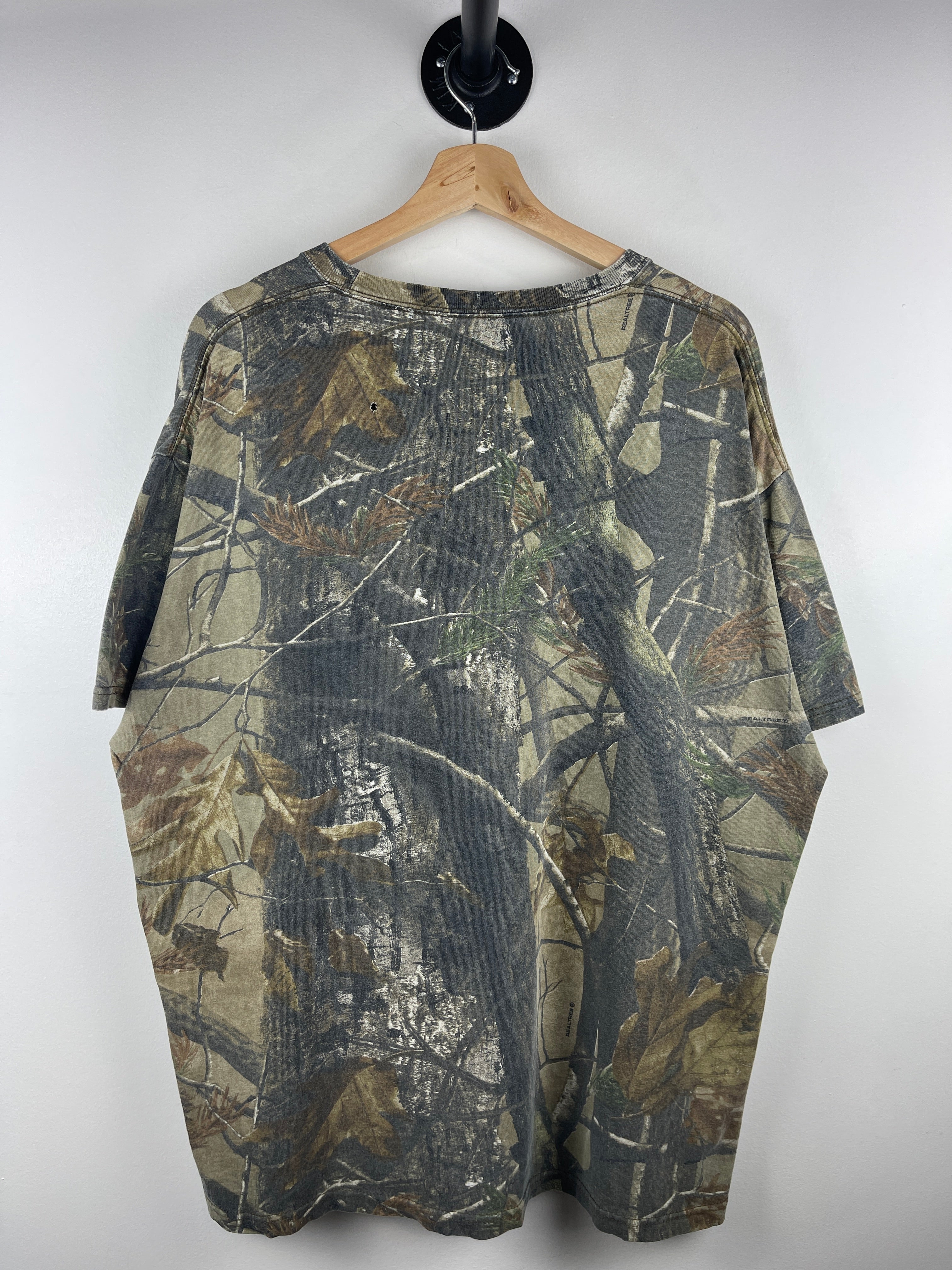 Vintage Jerzees Real Tree Camo Pocket Tee