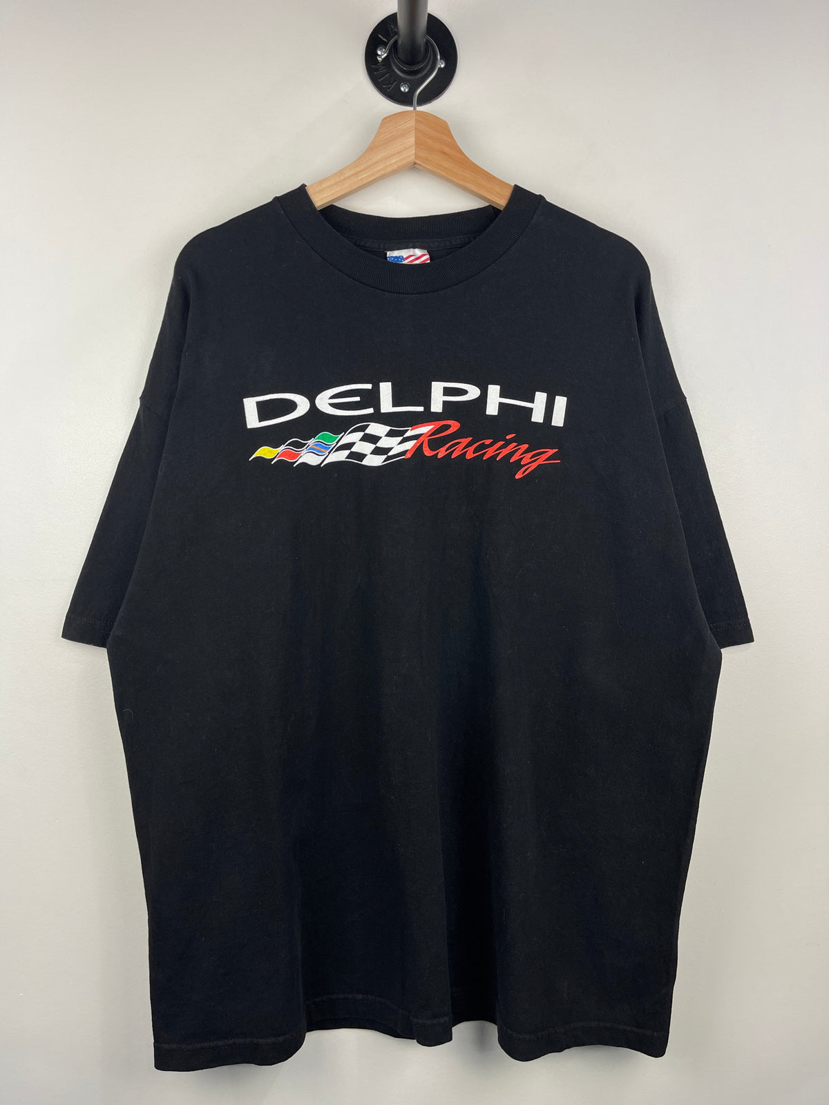 Vintage Delphi Racing Black Tee