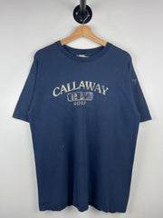Vintage Callaway Golf Navy Tee