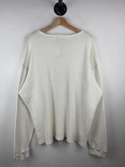 Vintage Eddie Bauer White Thermal Long Sleeve