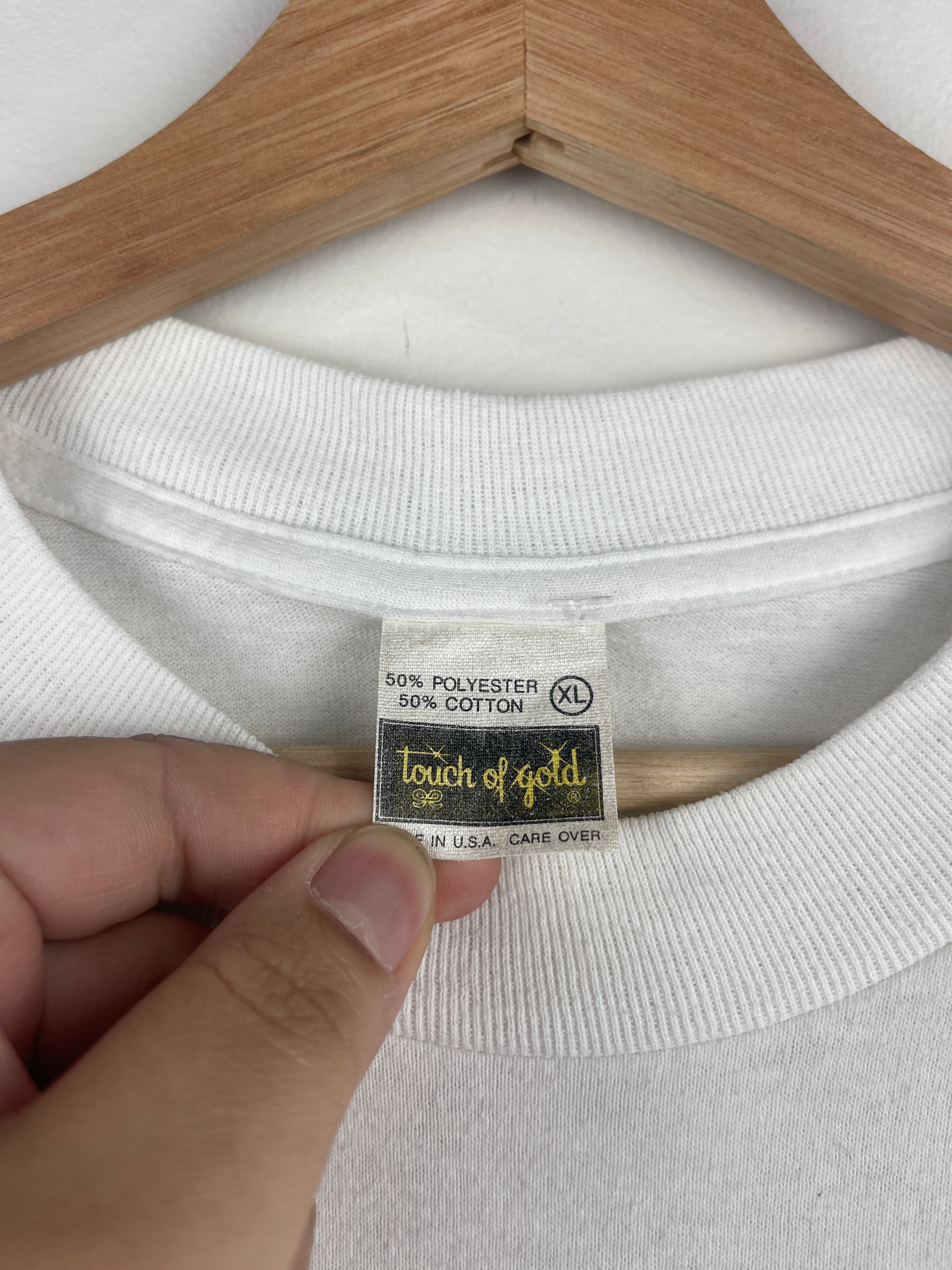 Vintage 90s Viscomm Camera Photography Expo White Tee