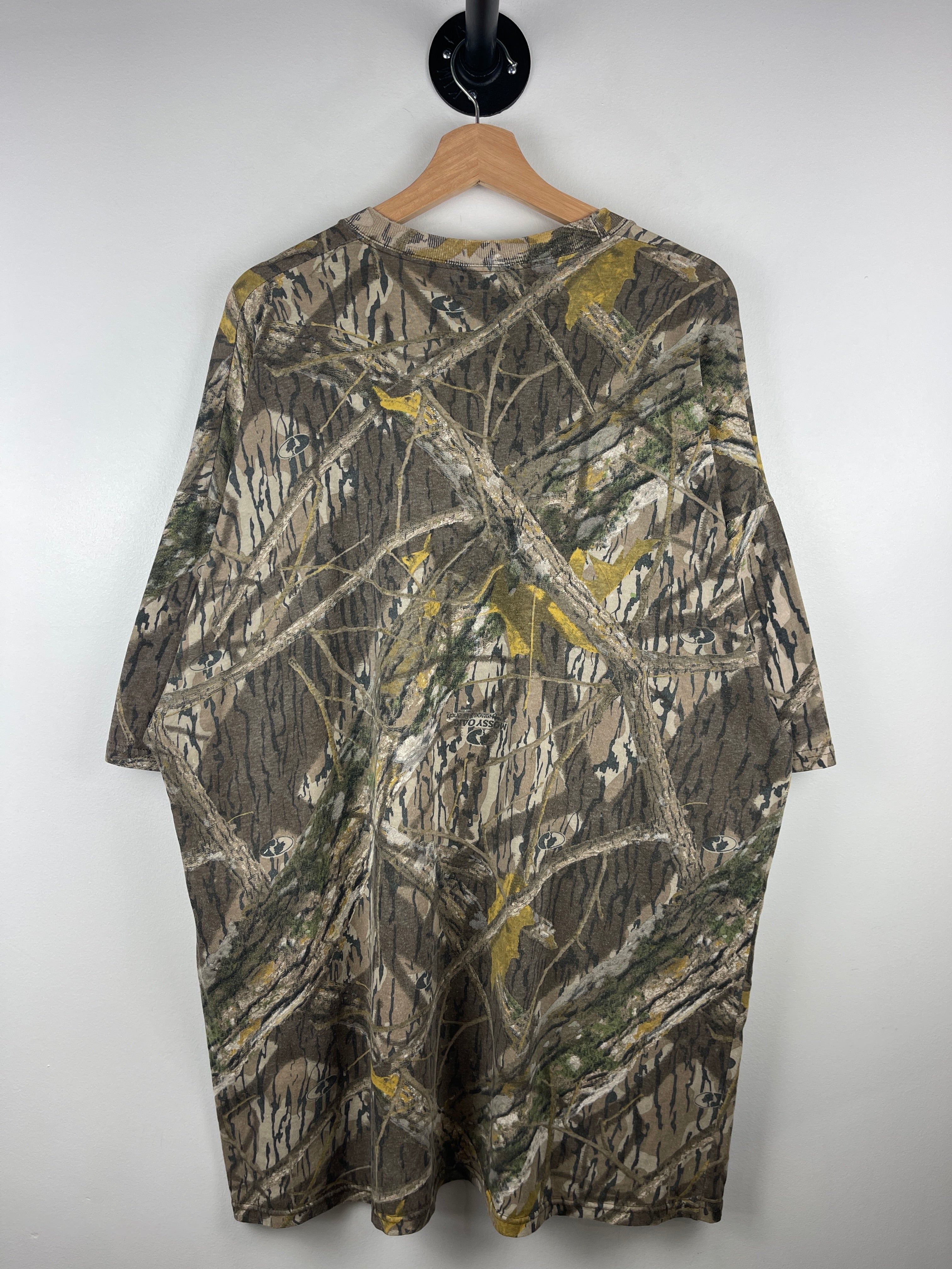 Vintage 90s Shadow Branch Real Tree Camo Tee