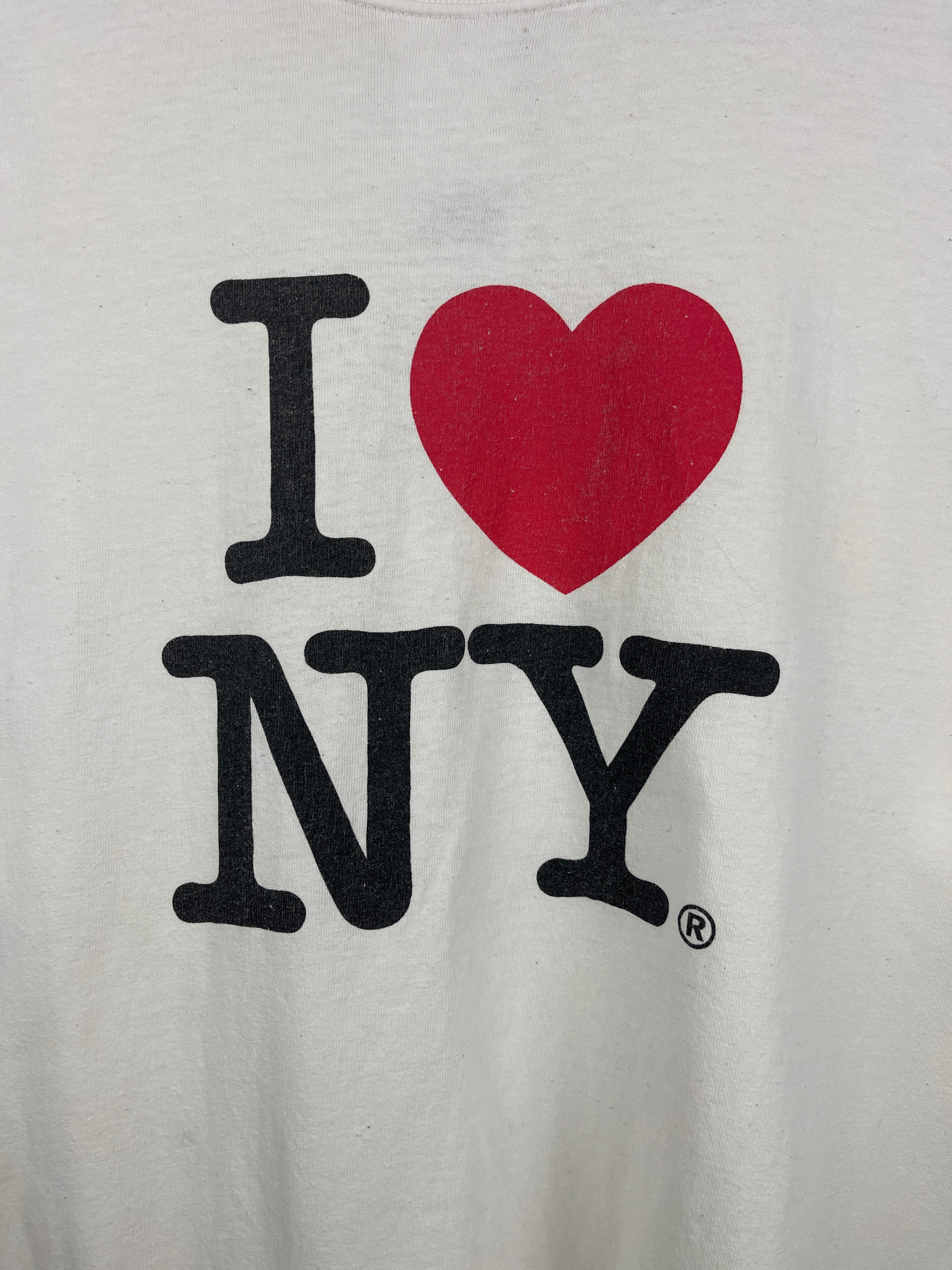 Vintage I Love New York White Tee
