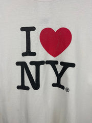 Vintage I Love New York White Tee