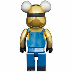 Bearbrick Minons Dave Chrome Version 1000%