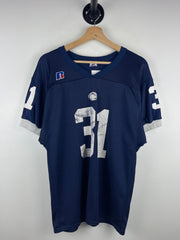 Vintage 90s Russell Athletic Penn State Nittany Lions Navy Football Jersey