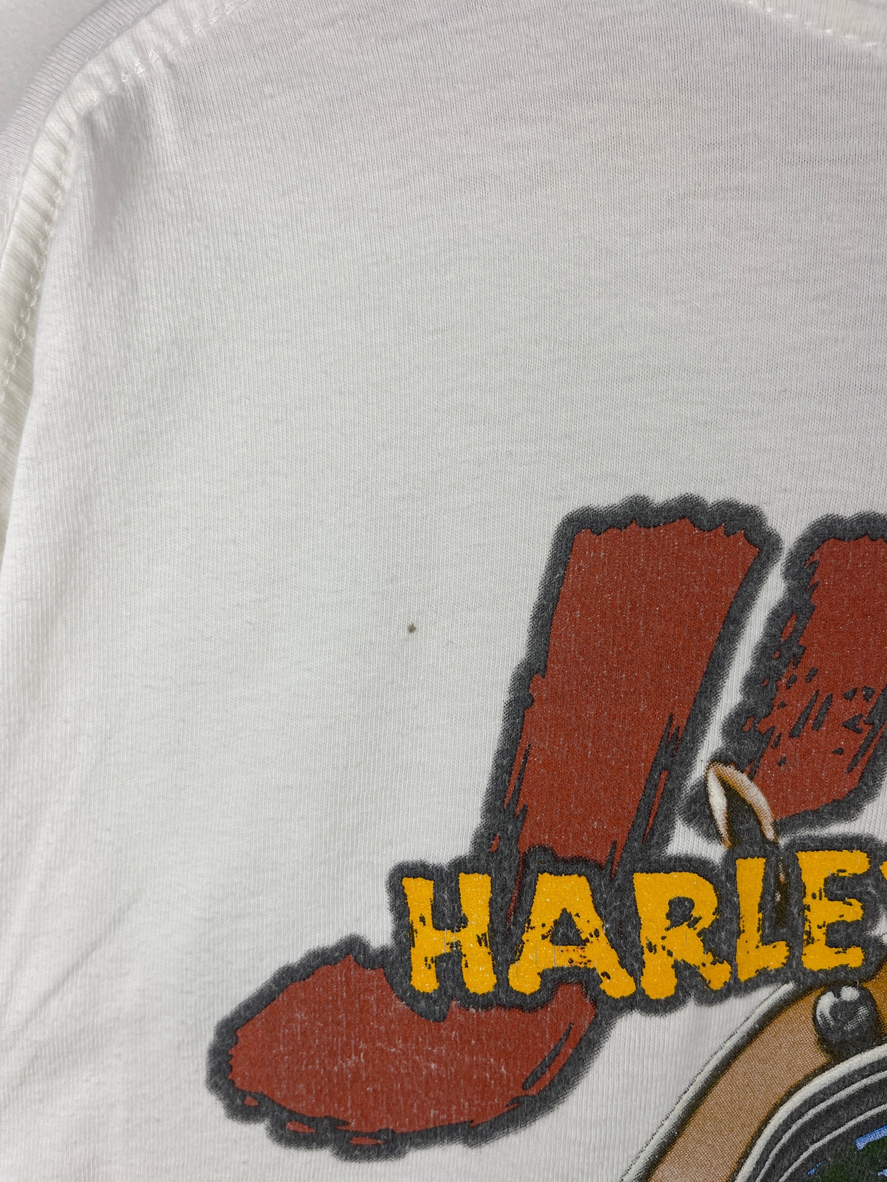 Vintage Harley Davidson Eagle Florida White Tee