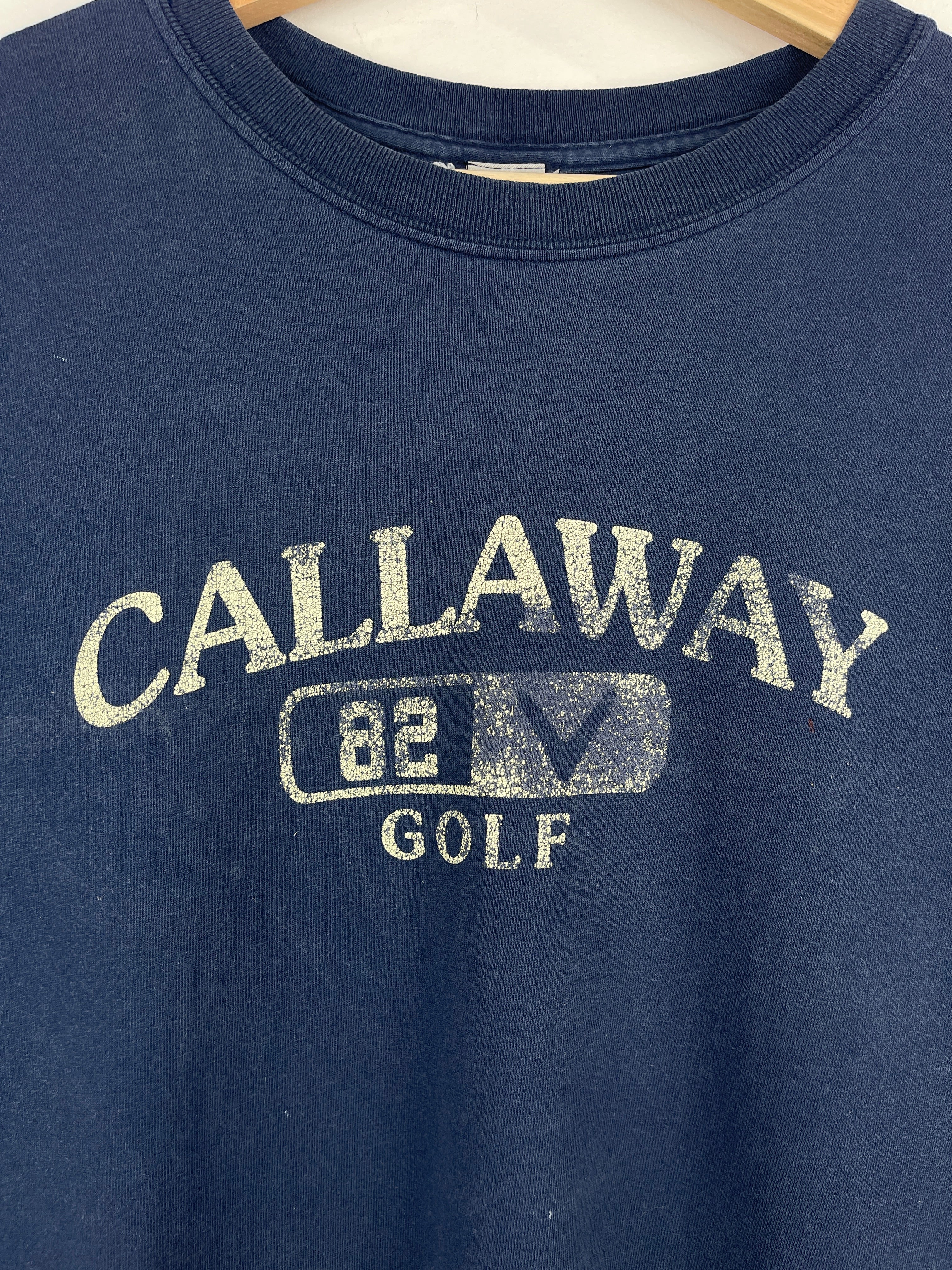 Vintage Callaway Golf Navy Tee