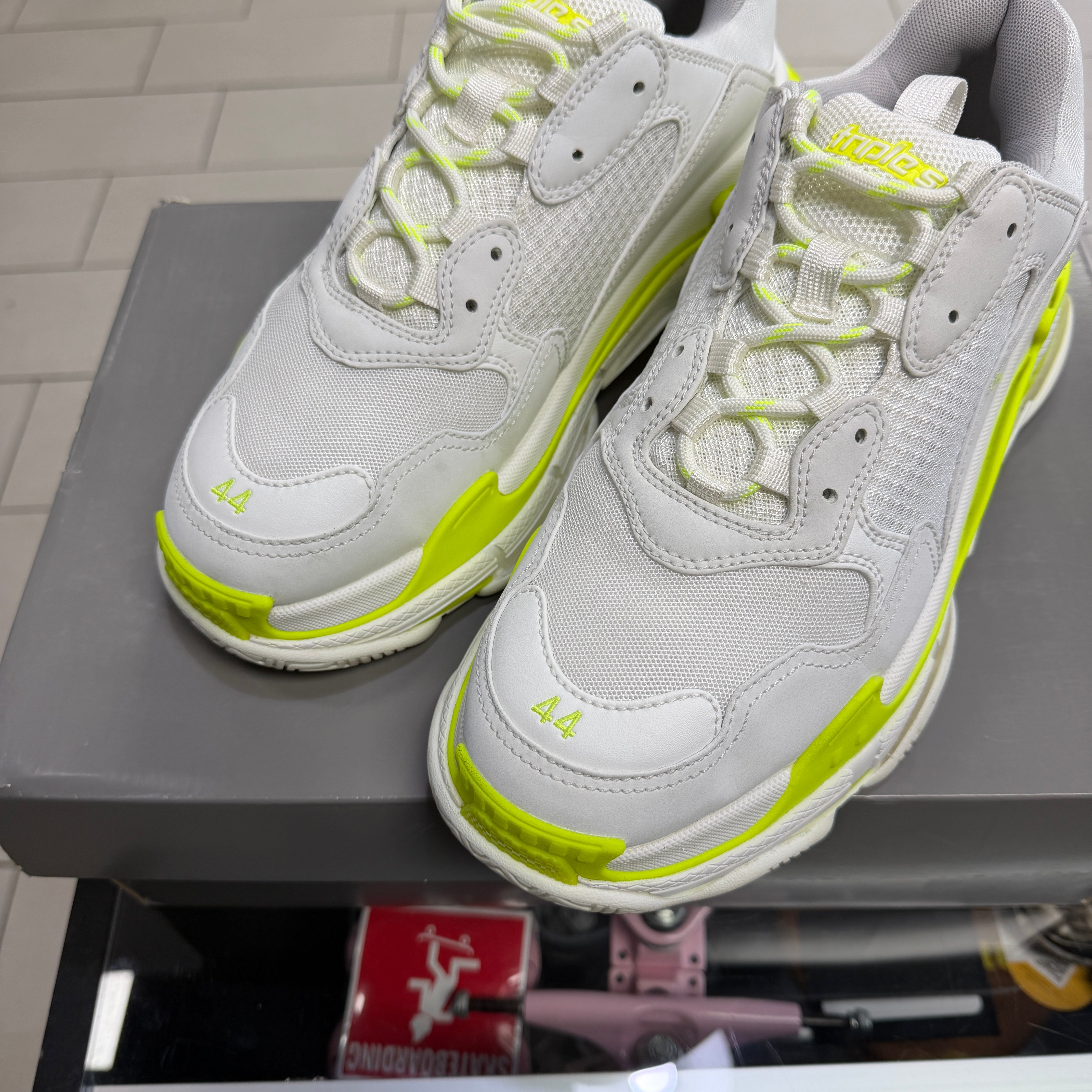 Balenciaga Triple S Fluo Yellow White