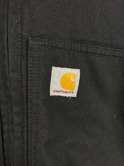 Vintage Carhartt Active Black Hooded Work Jacket