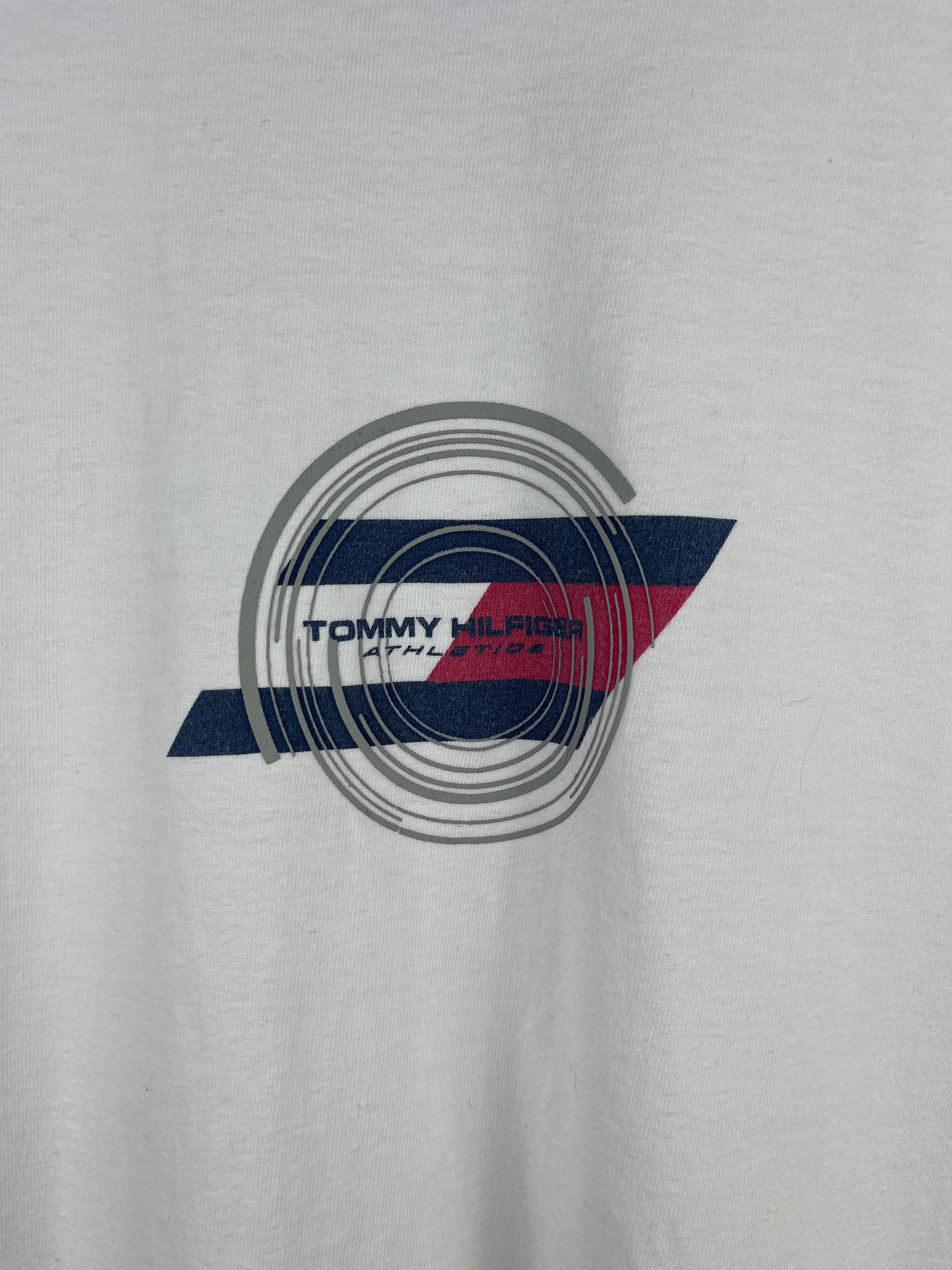 Vintage 90s Tommy Hilfiger Athletics White Tee