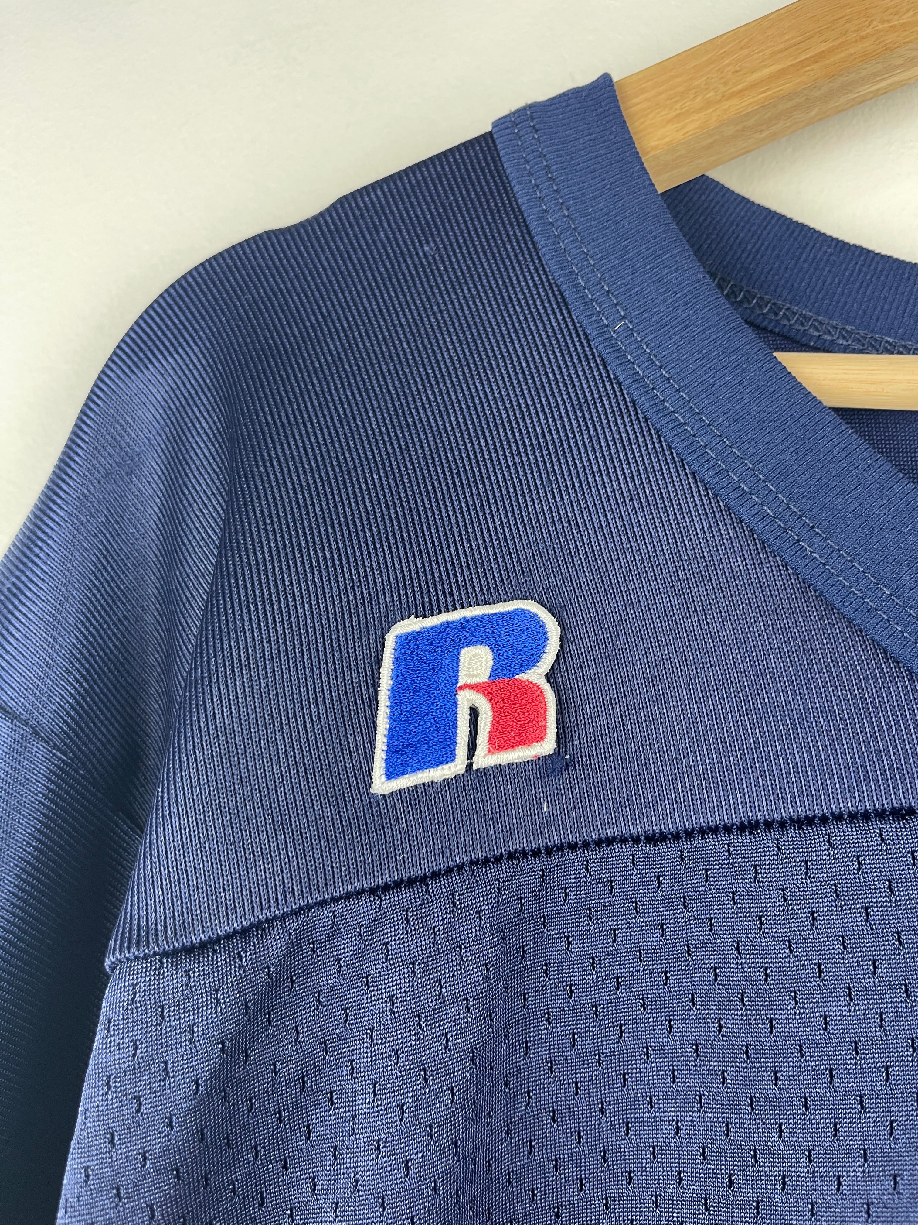 Vintage 90s Russell Athletic Penn State Nittany Lions Navy Football Jersey
