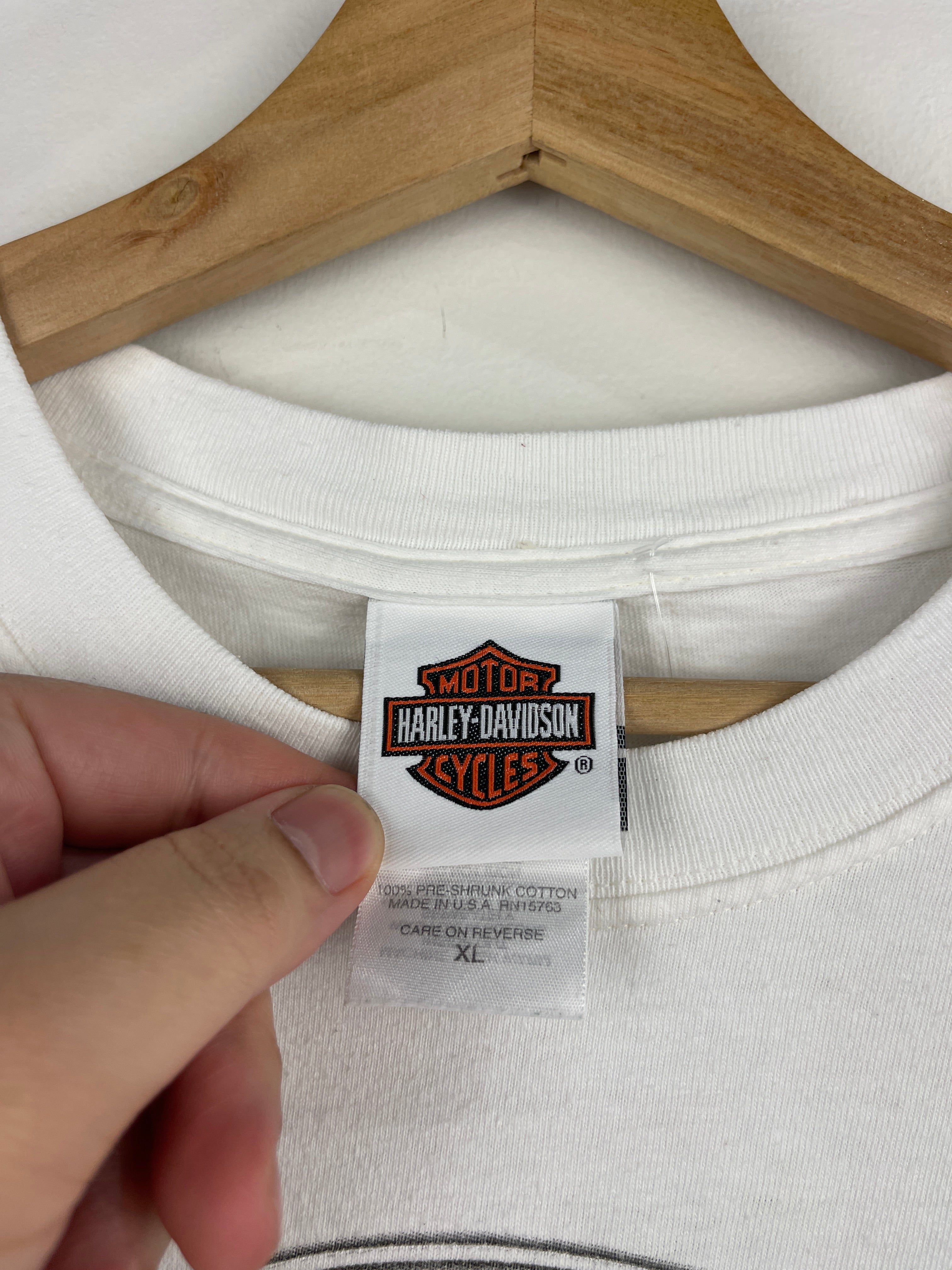 Vintage Harley Davidson Lexington Kentucky White Tee