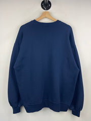 Vintage 90s Russell Athletic Wahlert Volleyball Navy Crewneck