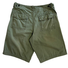 Vintage Eddie Bauer Green Military Shorts