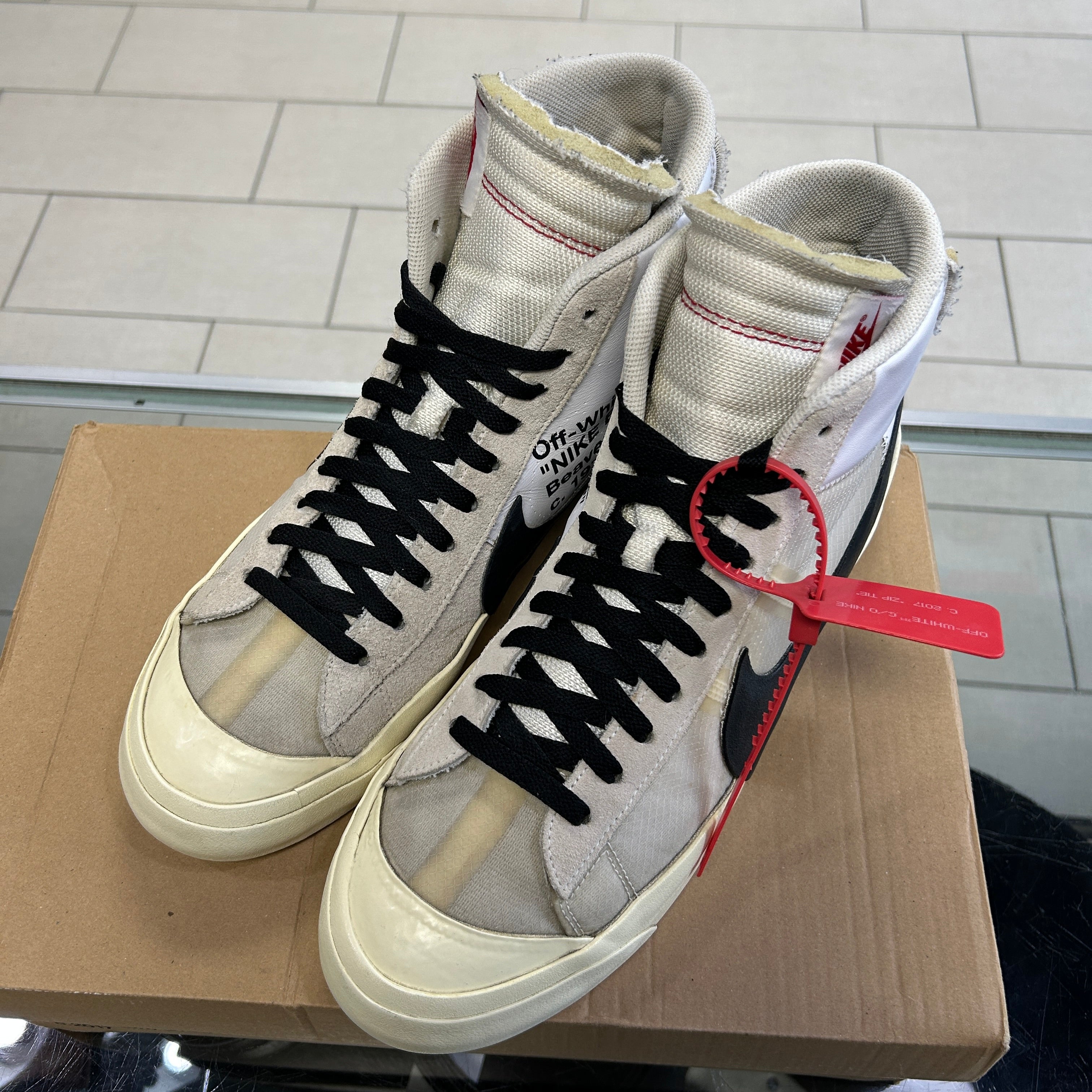Nike X Off White Blazer Mid The Ten 2017