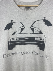 Vintage DeLorean Motor Company Staff Grey Tee