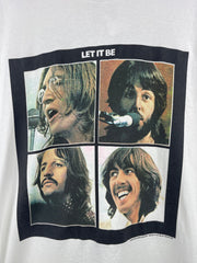Vintage 90s The Beatles Let It Be White Tee