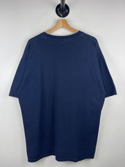 Vintage 90s Toronto Revolver Gun Club Embroidered Navy Tee