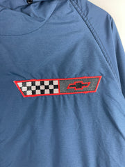 Vintage Chevrolet Racing Navy Pullover Anorak Jacket
