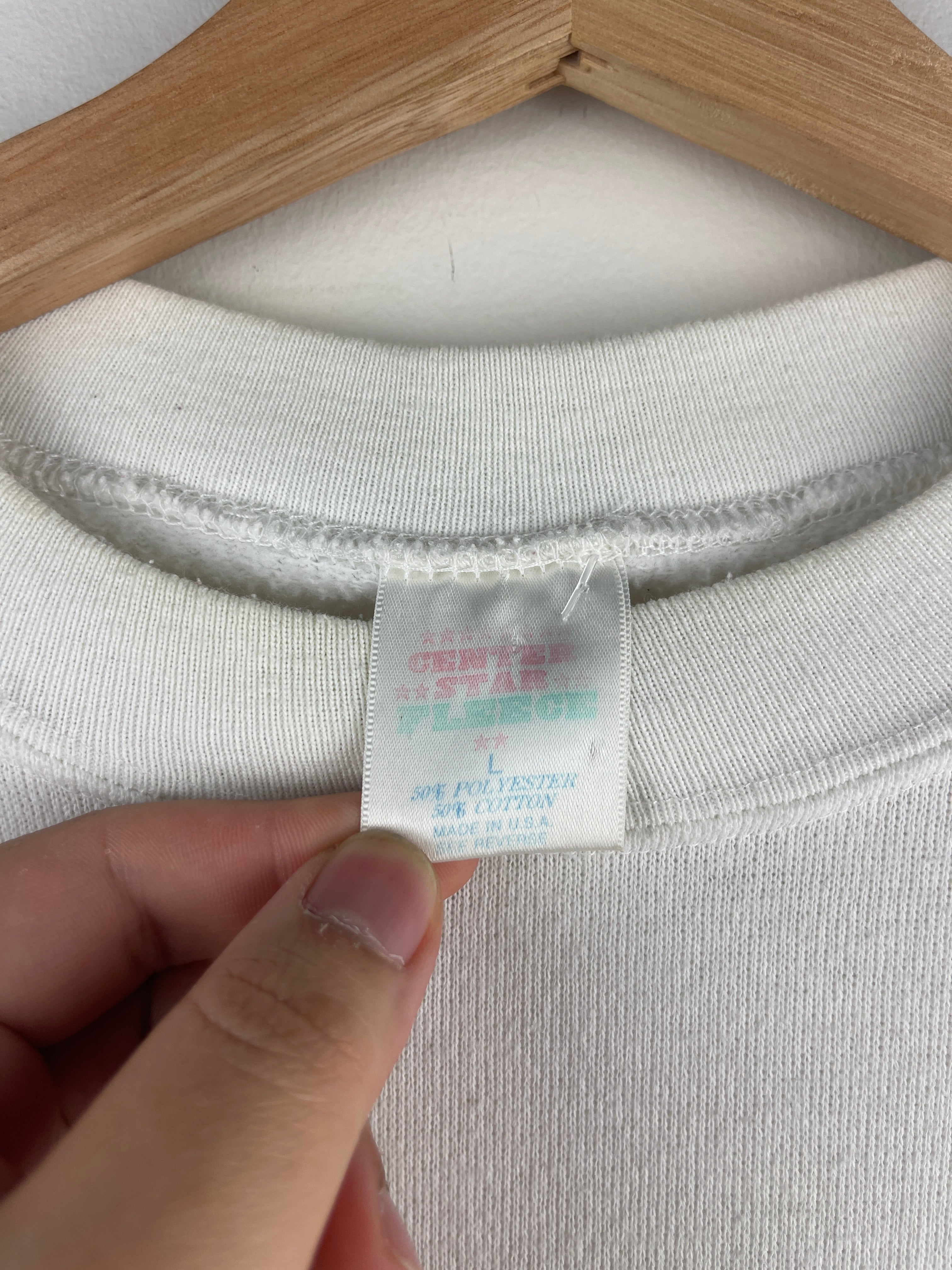 Vintage Golf I'll Do It Tomorrow White Crewneck