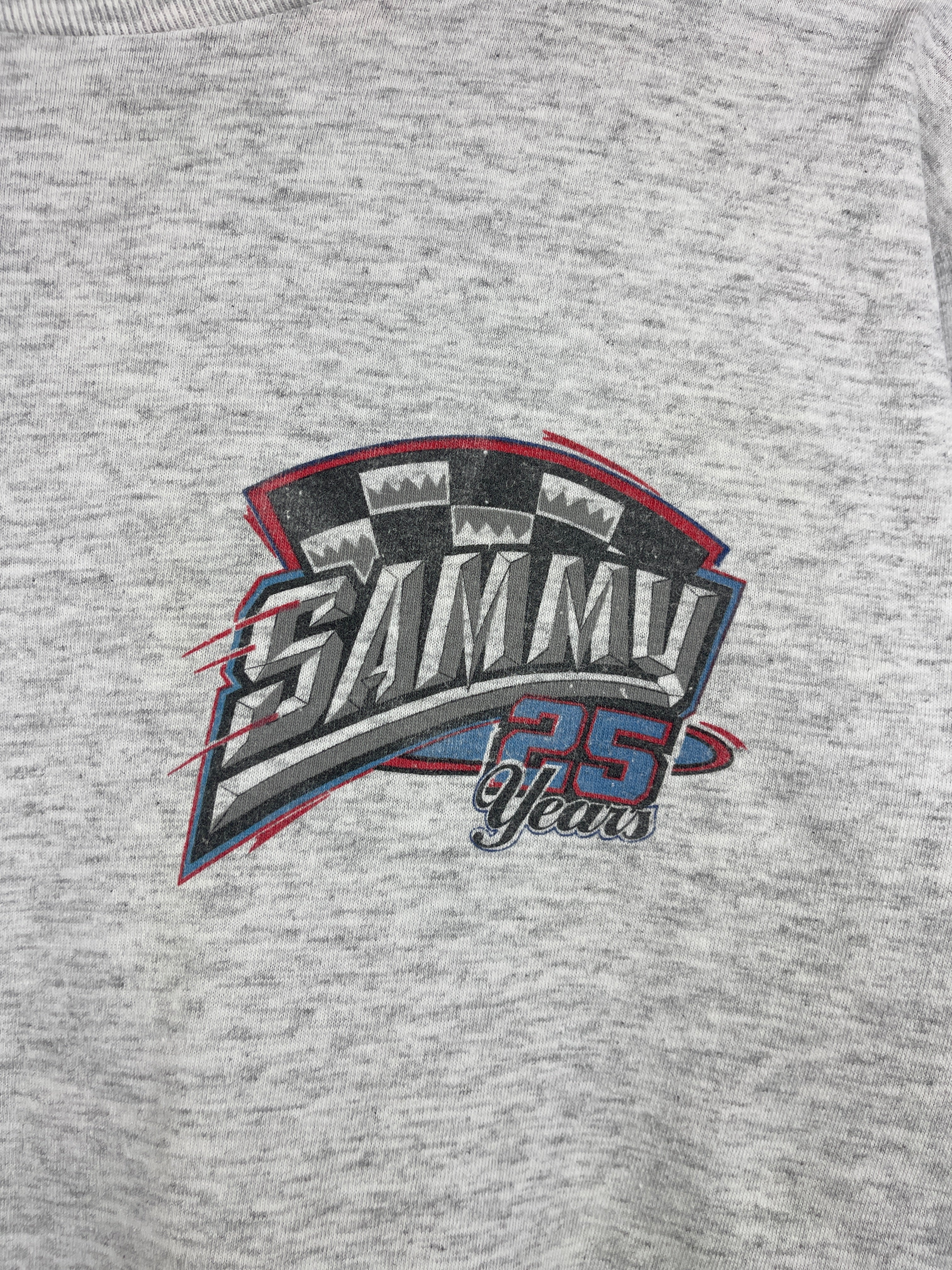 Vintage 90s Sammy 25 Years Racing Grey Tee
