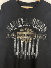 Vintage Harley Davidson New York Black Tee