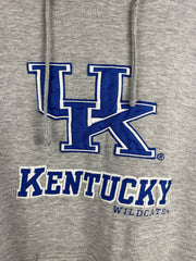 Vintage Kentucky Wildcats University Embroidered Grey Hoodie