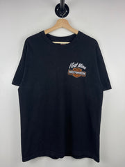 Vintage Harley Davidson I Got Mine Indiana Black Tee