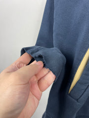 Vintage Champs Notre Dame Fightin Irish Embroidered Navy Hoodie