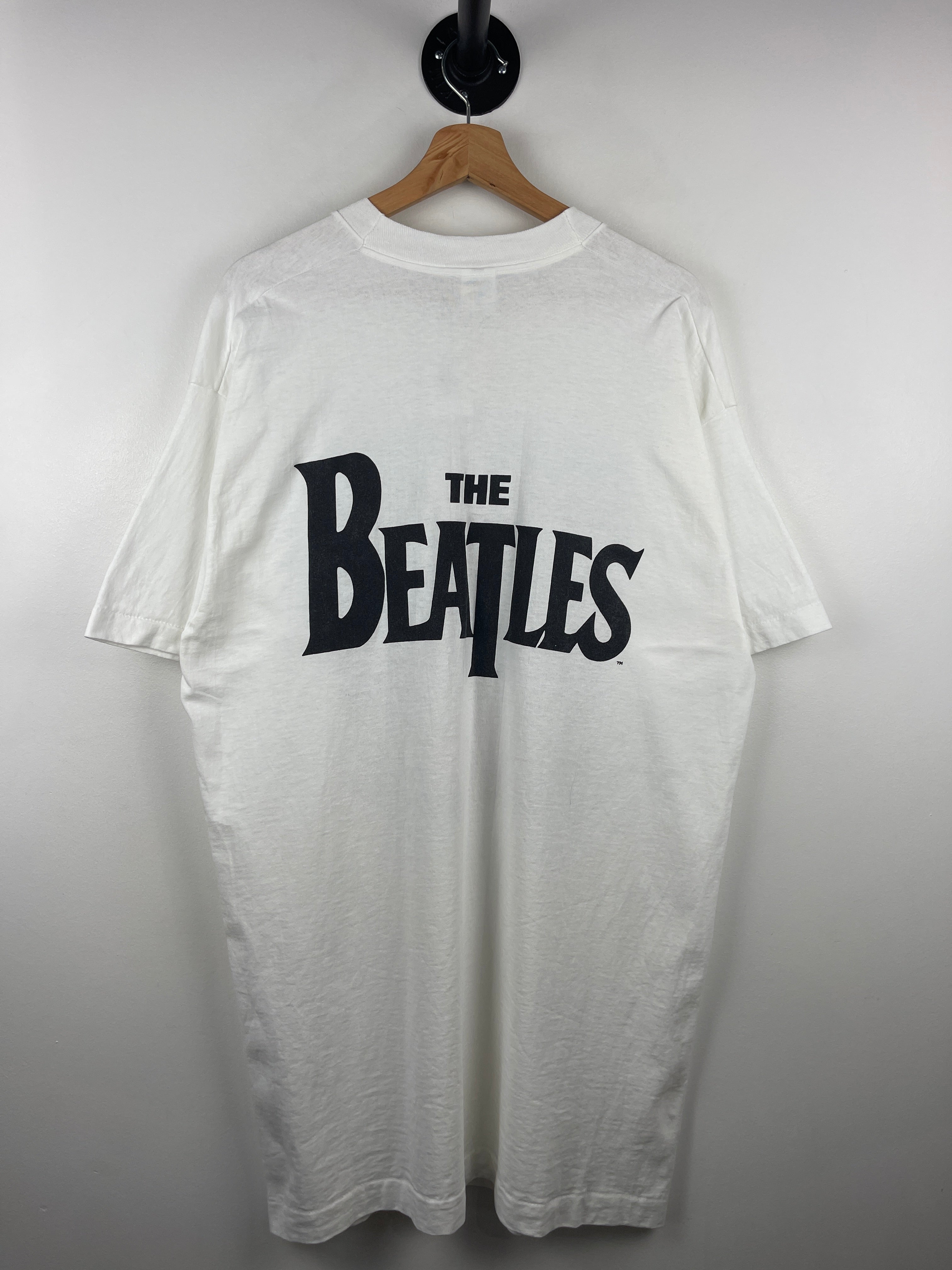 Vintage 90s The Beatles Sgt Peppers White Tee