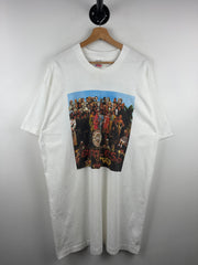 Vintage 90s The Beatles Sgt Peppers White Tee